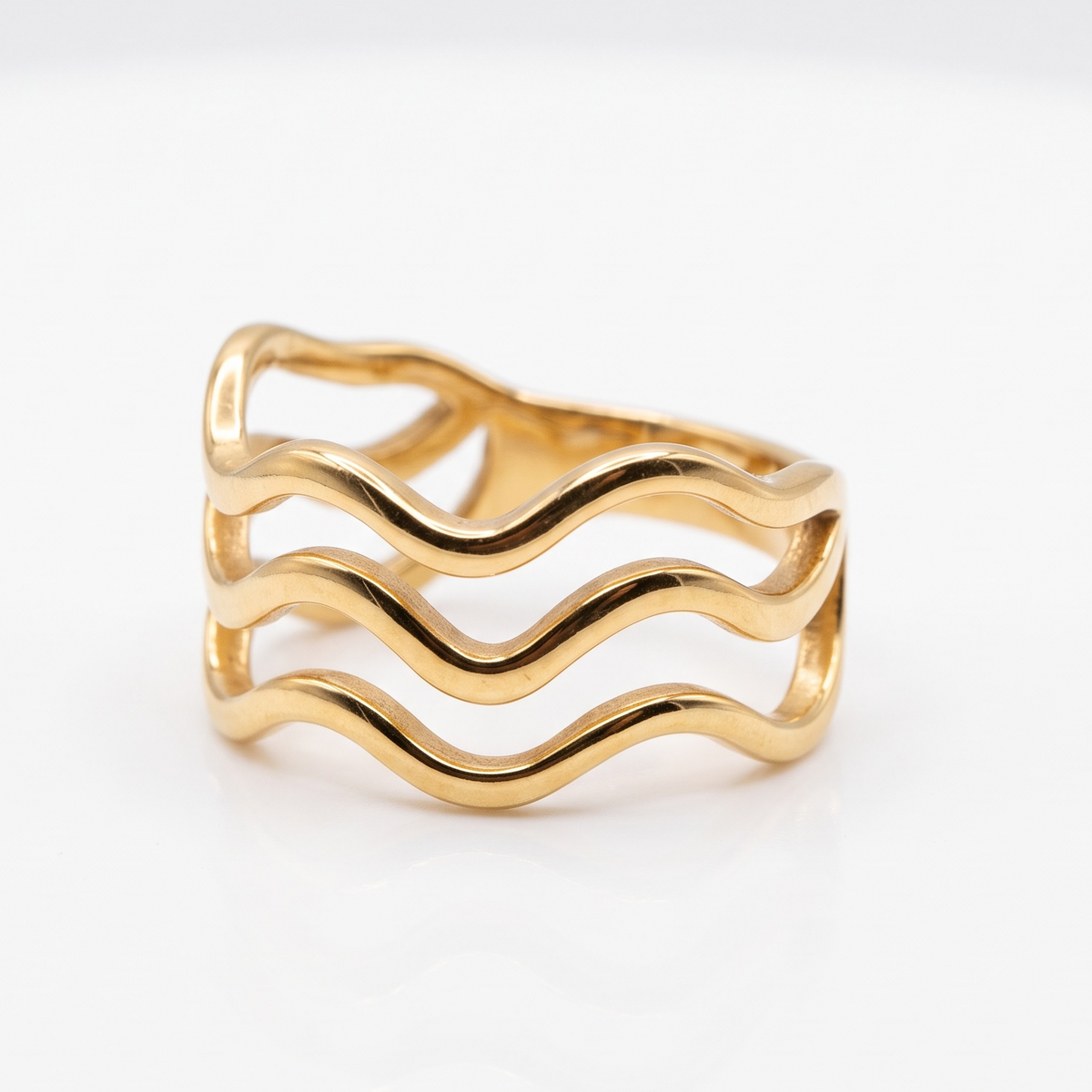 bold wave ring