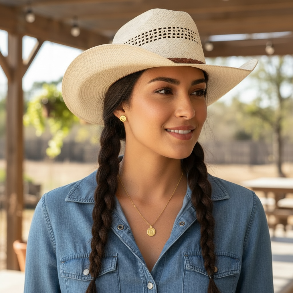 sloane horseshoe necklace