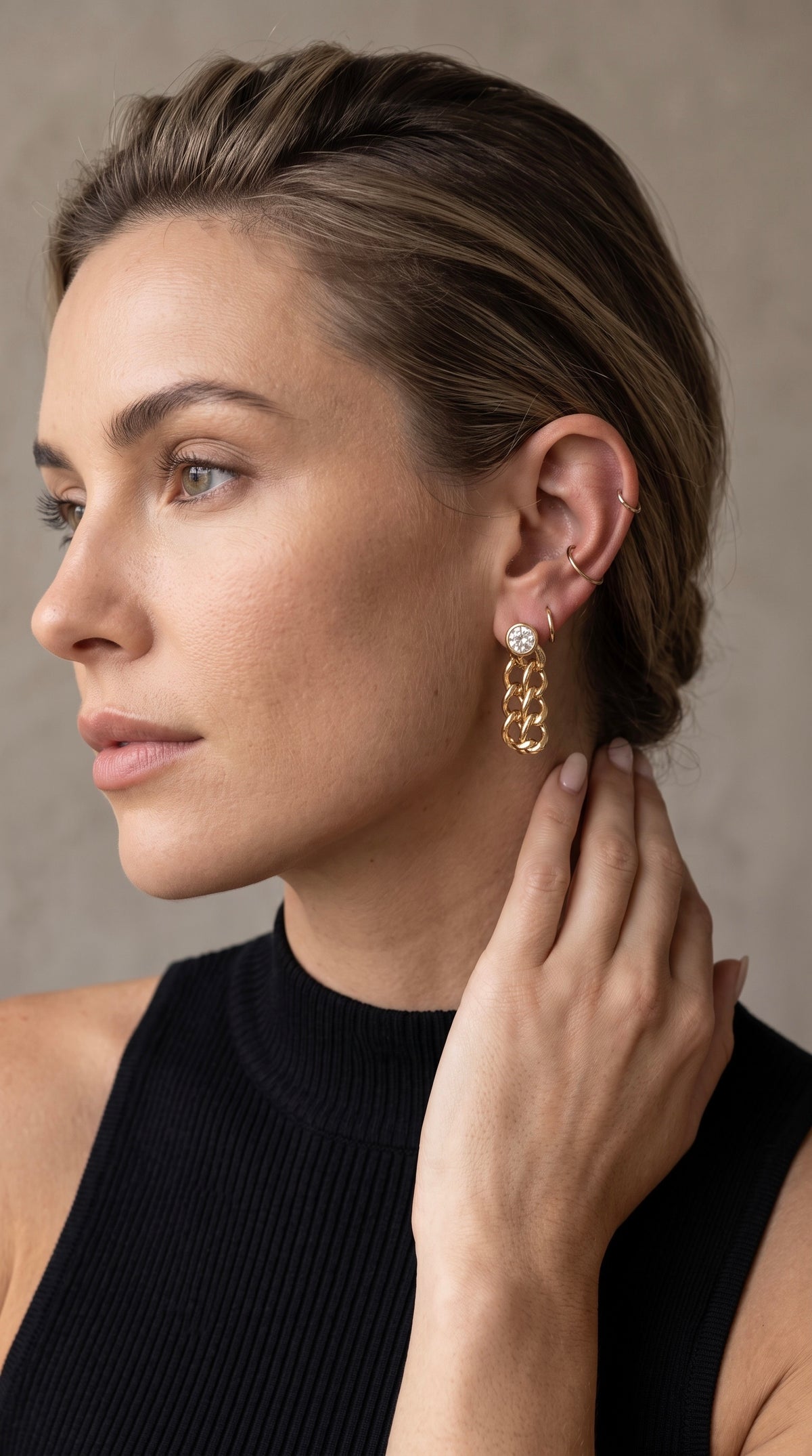 talora dangle hoops