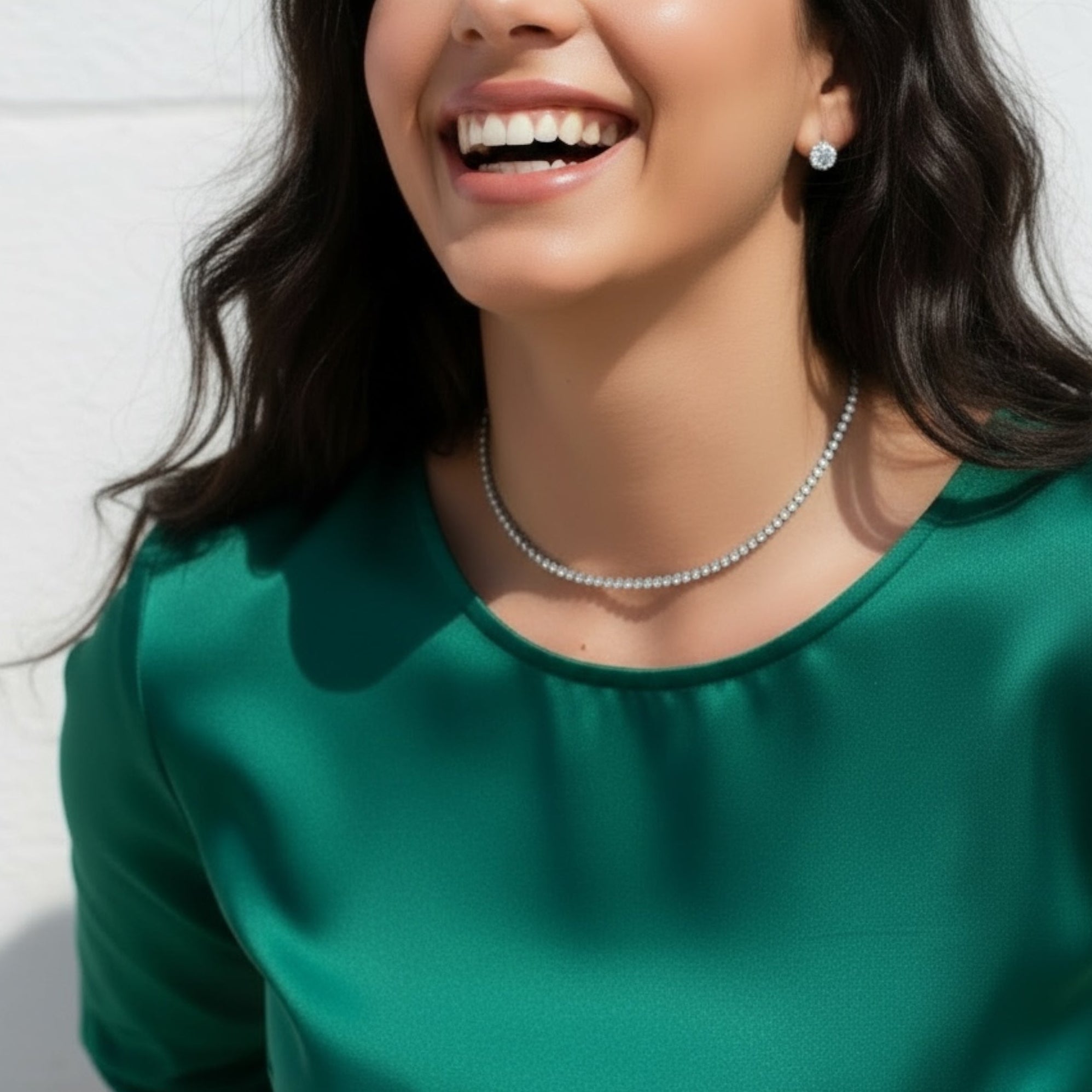 timeless tennis pure necklace