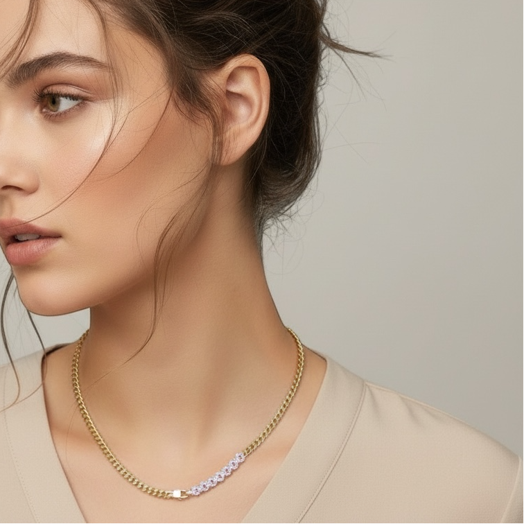 talora pink necklace