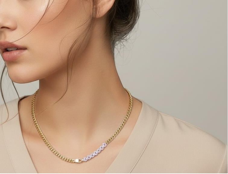 talora pink necklace