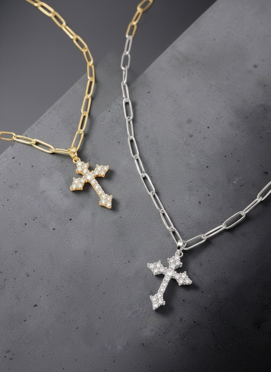 skye cross necklace