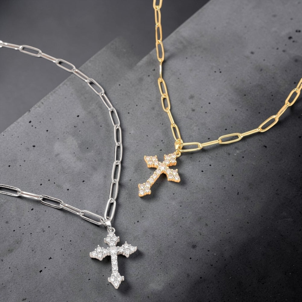 skye cross necklace