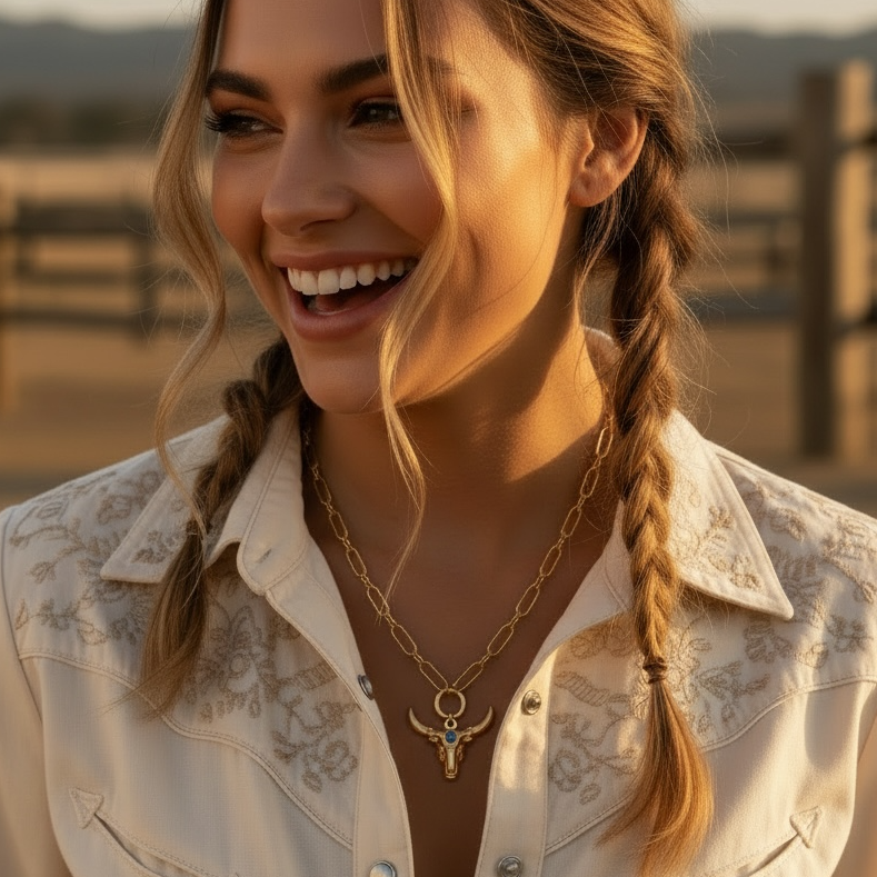 wild spirit trio necklace