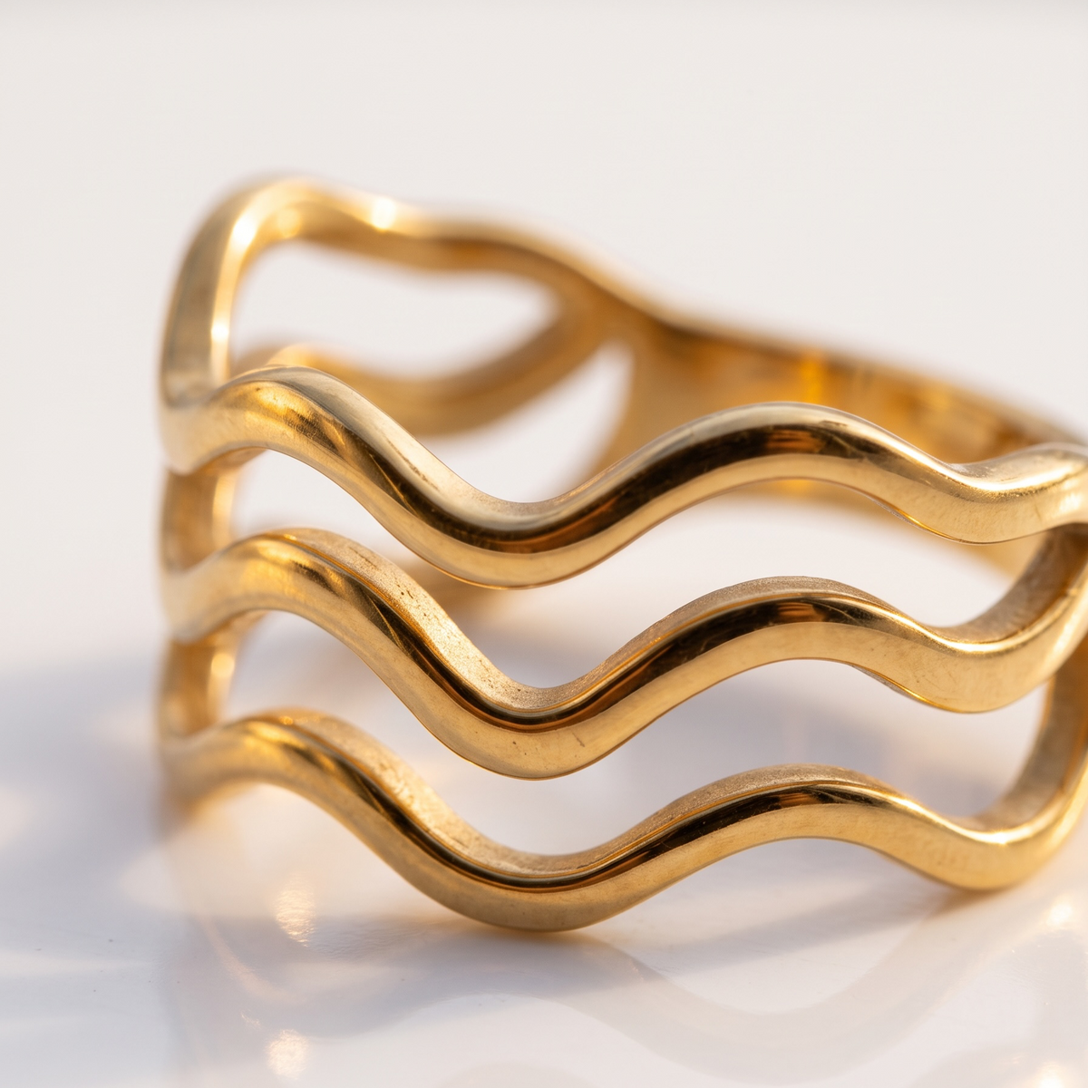 bold wave ring
