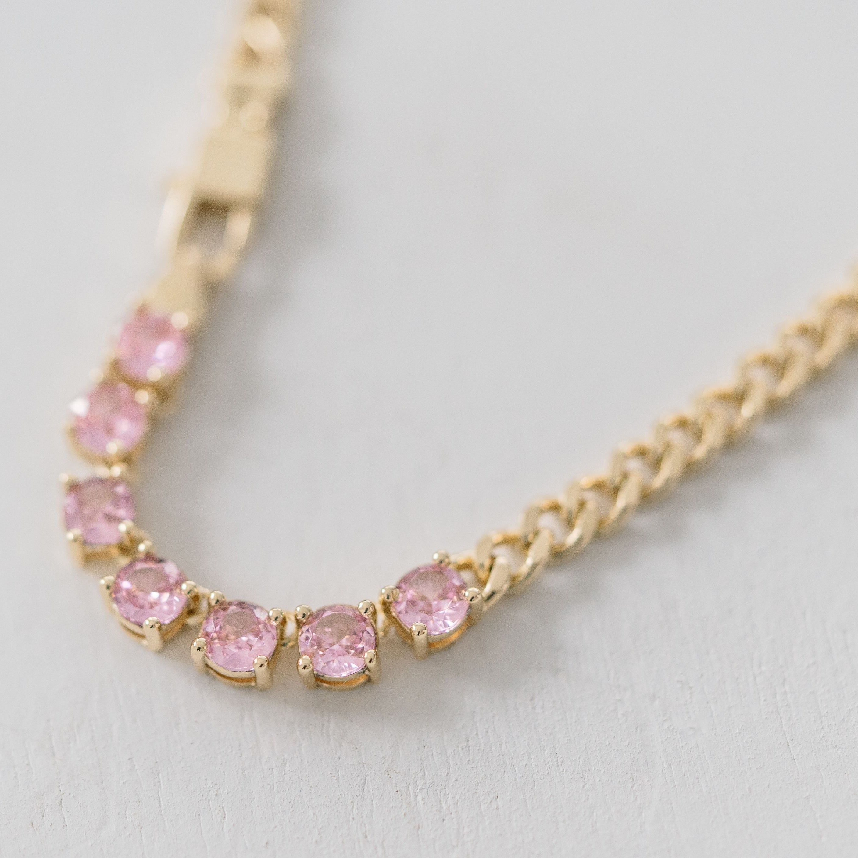 talora pink necklace