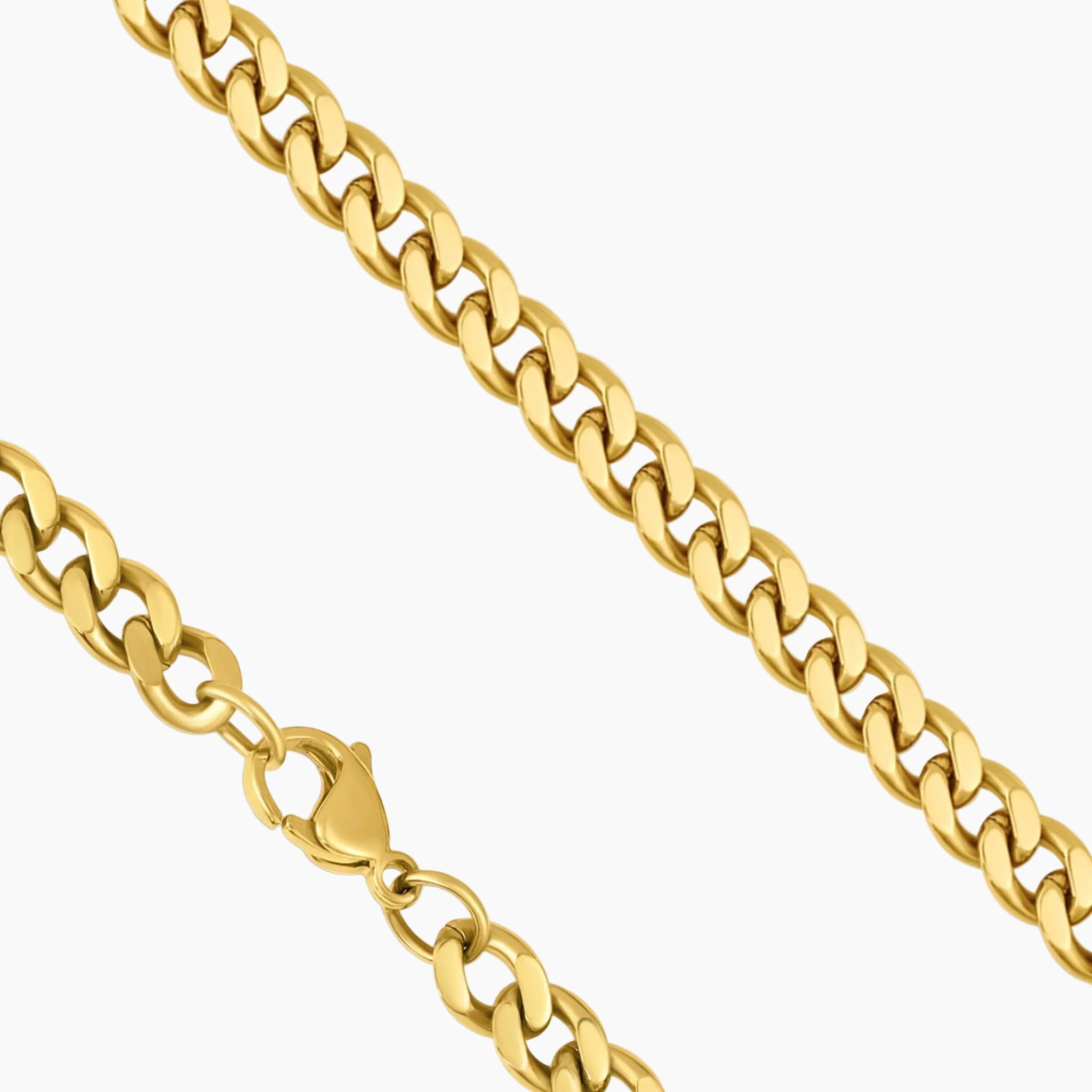 decide diamond cut curb chain