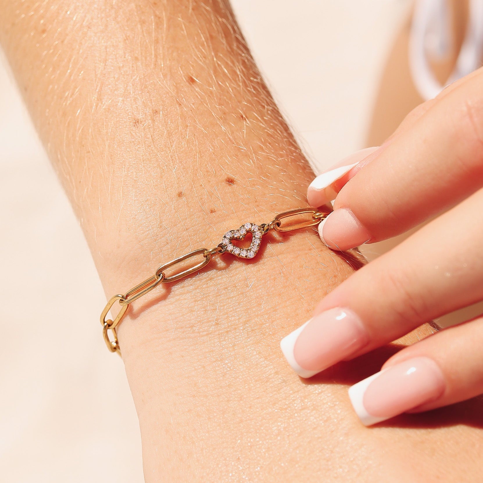unbreakable heart bracelet