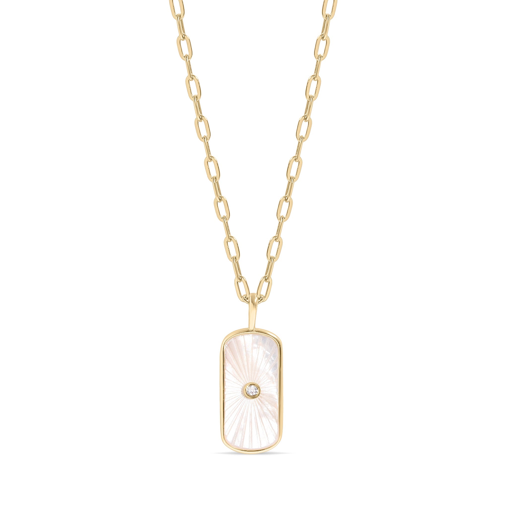 the mystical pearl sunburst necklace