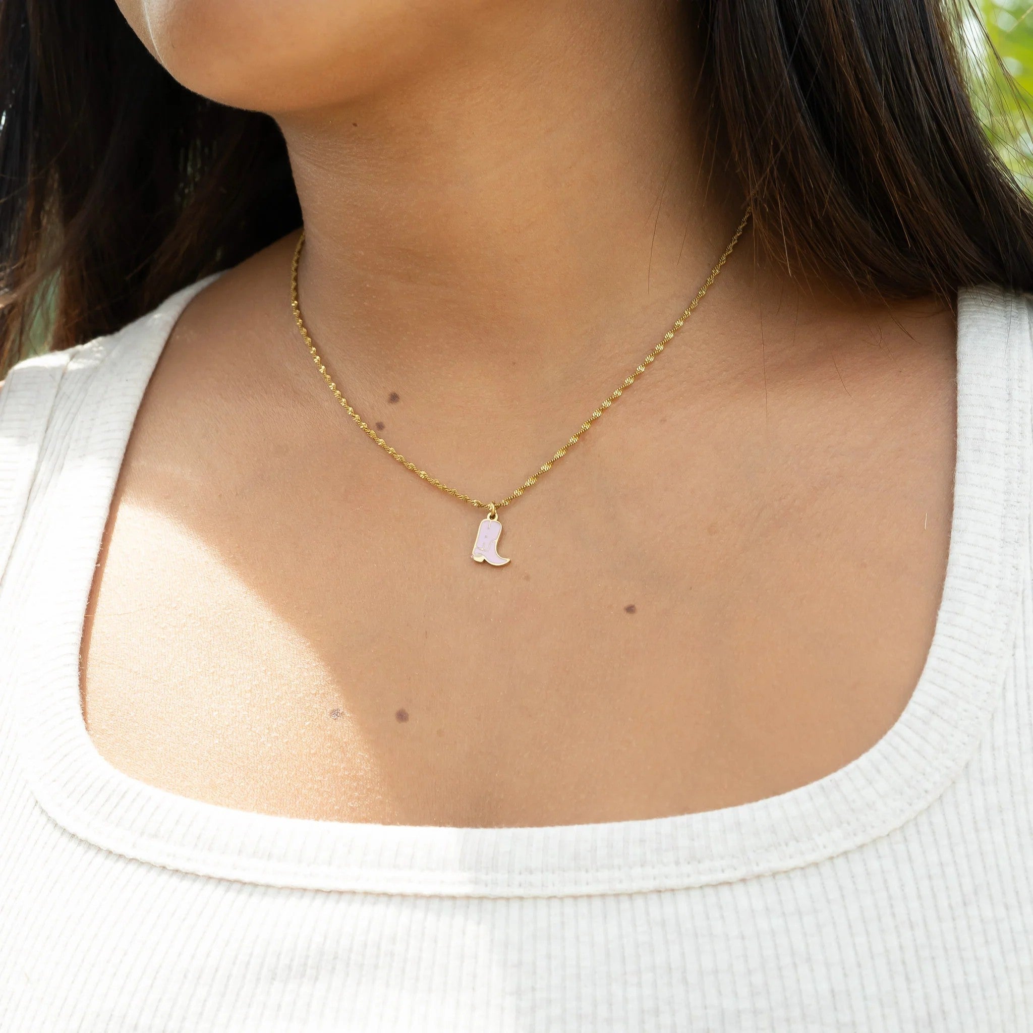 maverick charm necklace