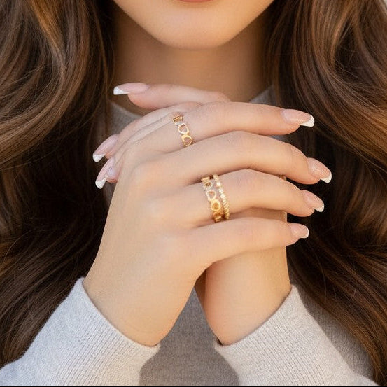radiant bead stacking ring