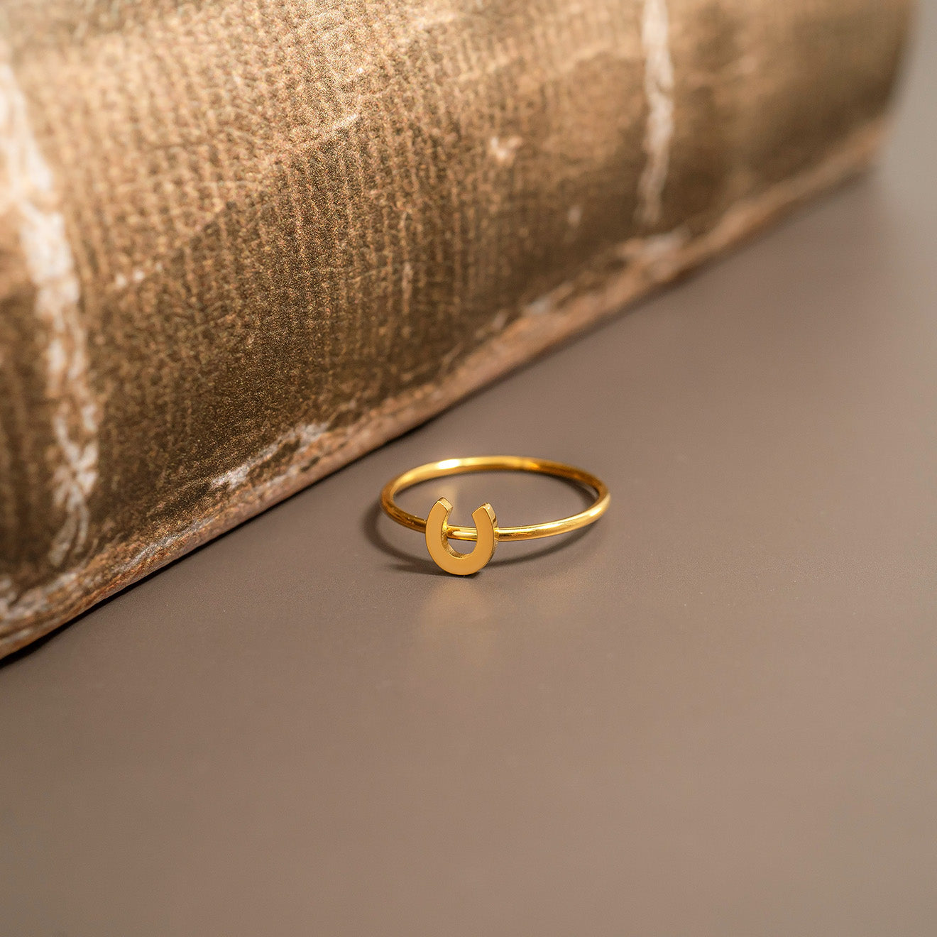 the lucky horseshoe ring