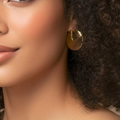 the fearless huggie hoops