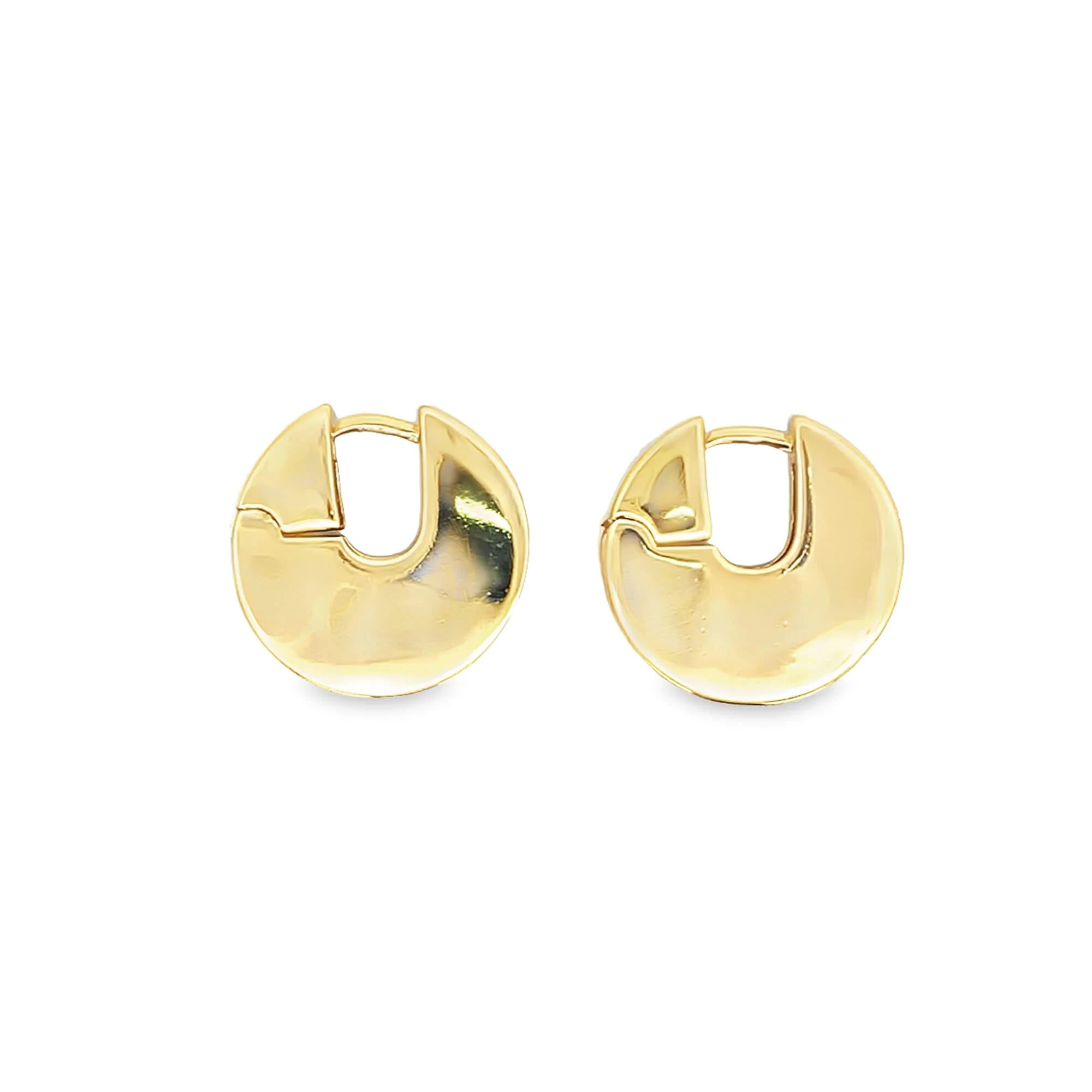 the fearless huggie hoops