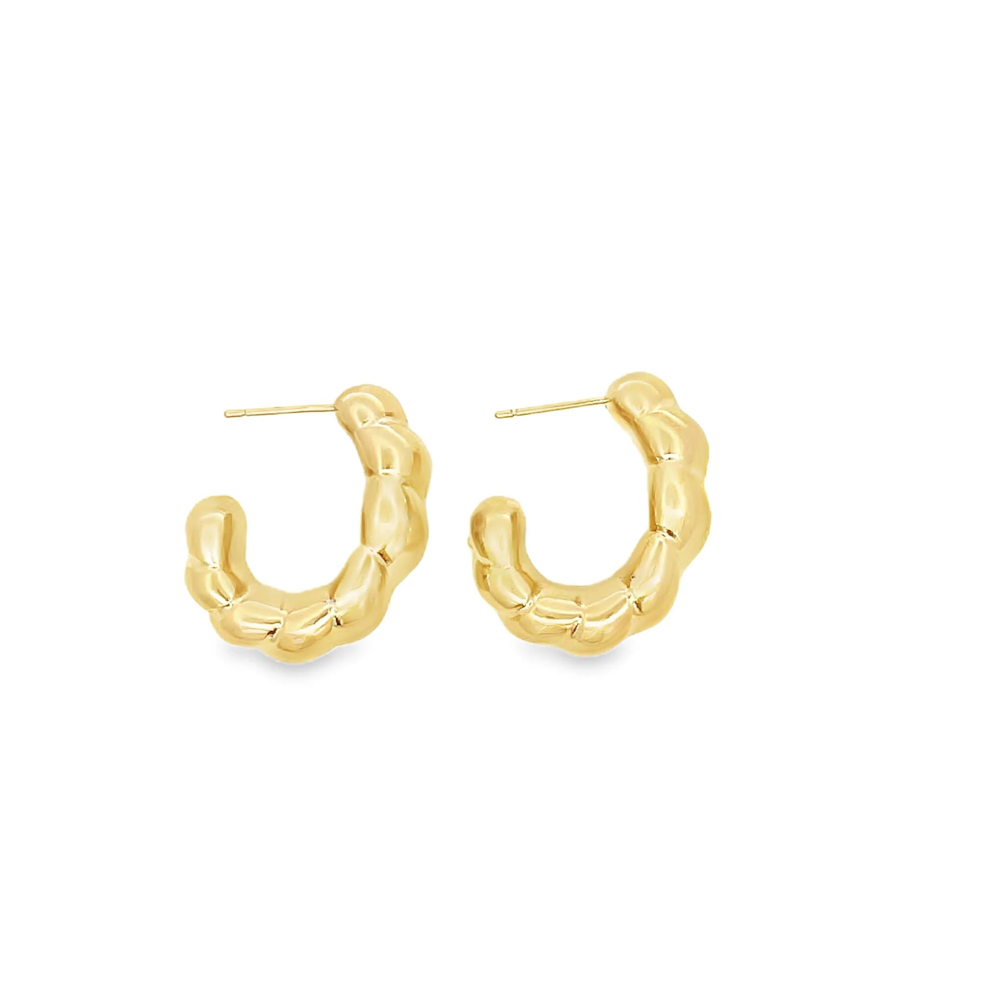 the golden twist earrings