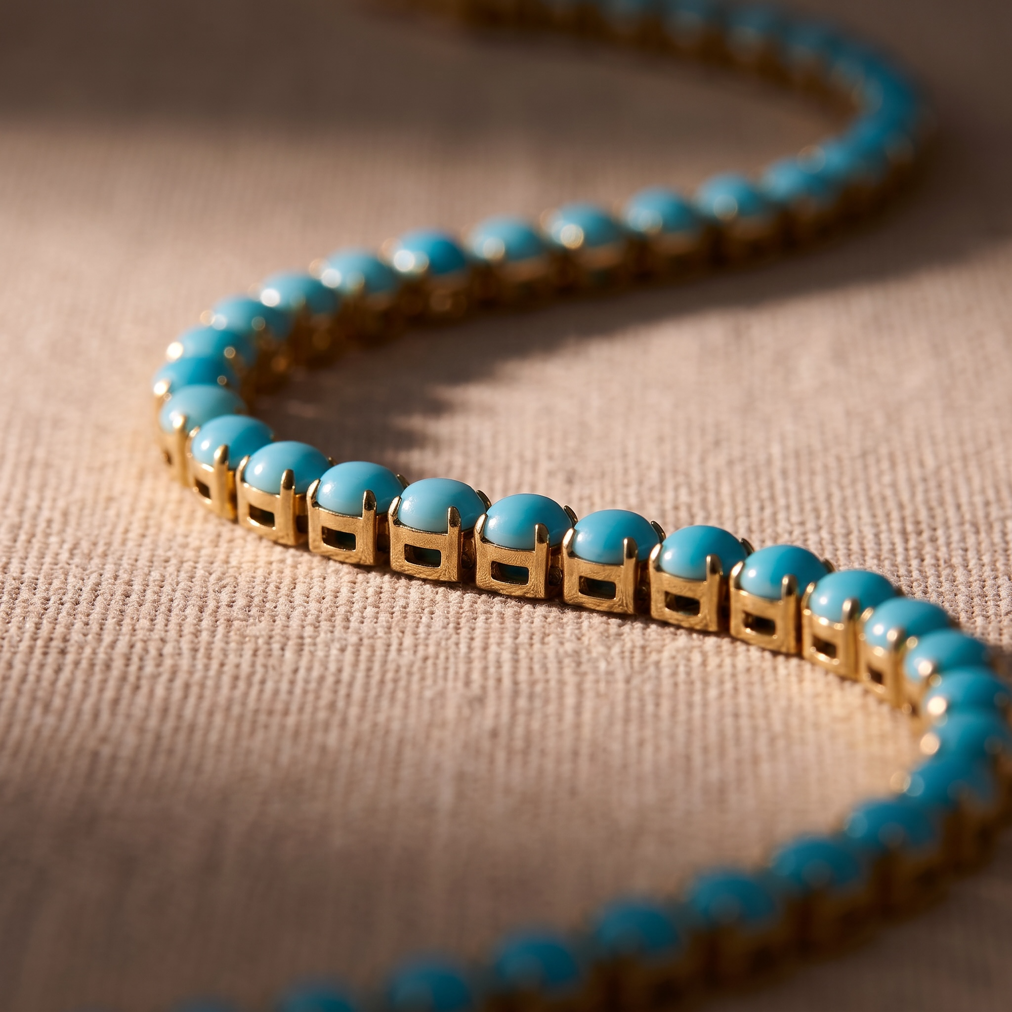 timeliness tennis turquoise necklace