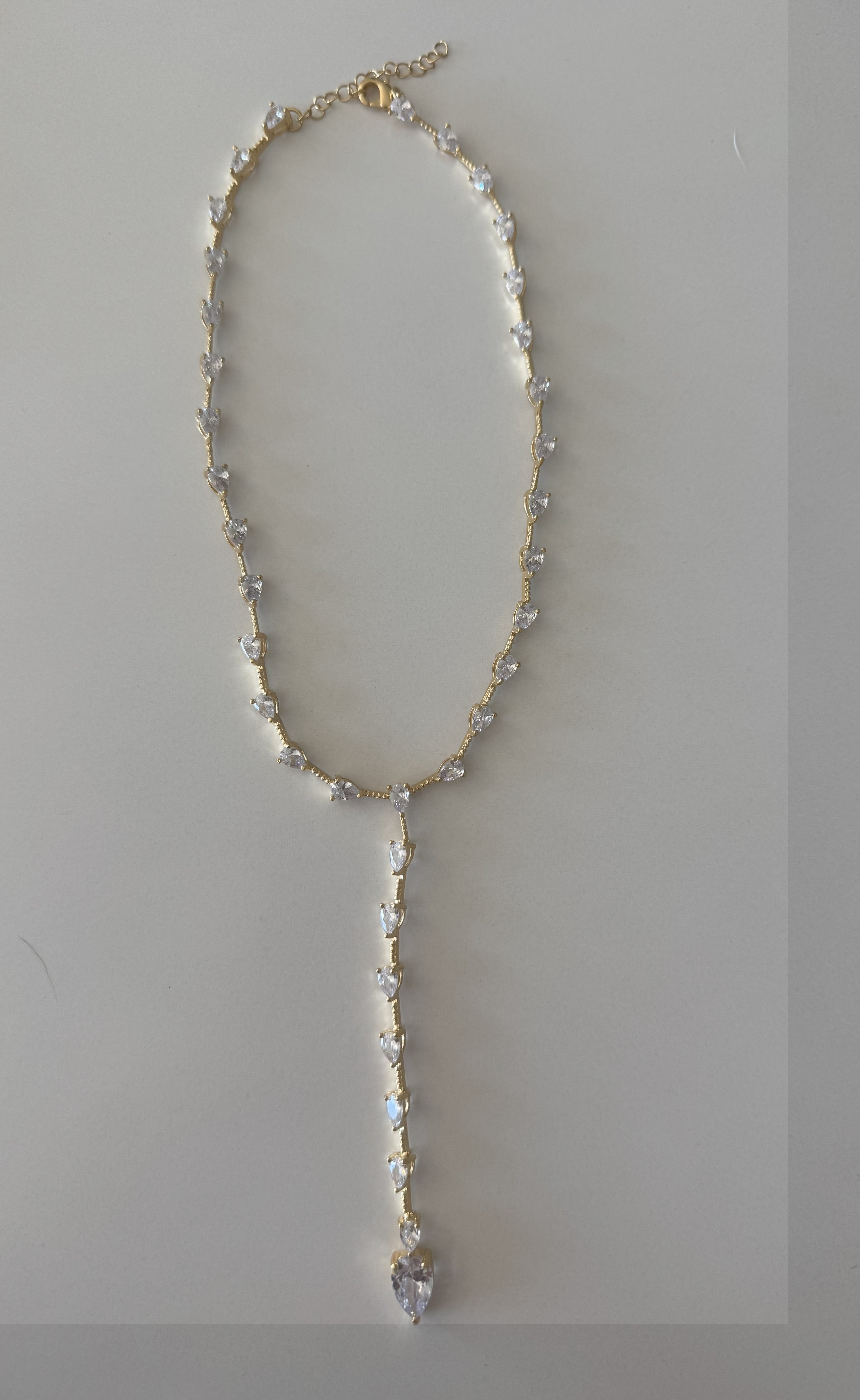 radiant lariat necklace