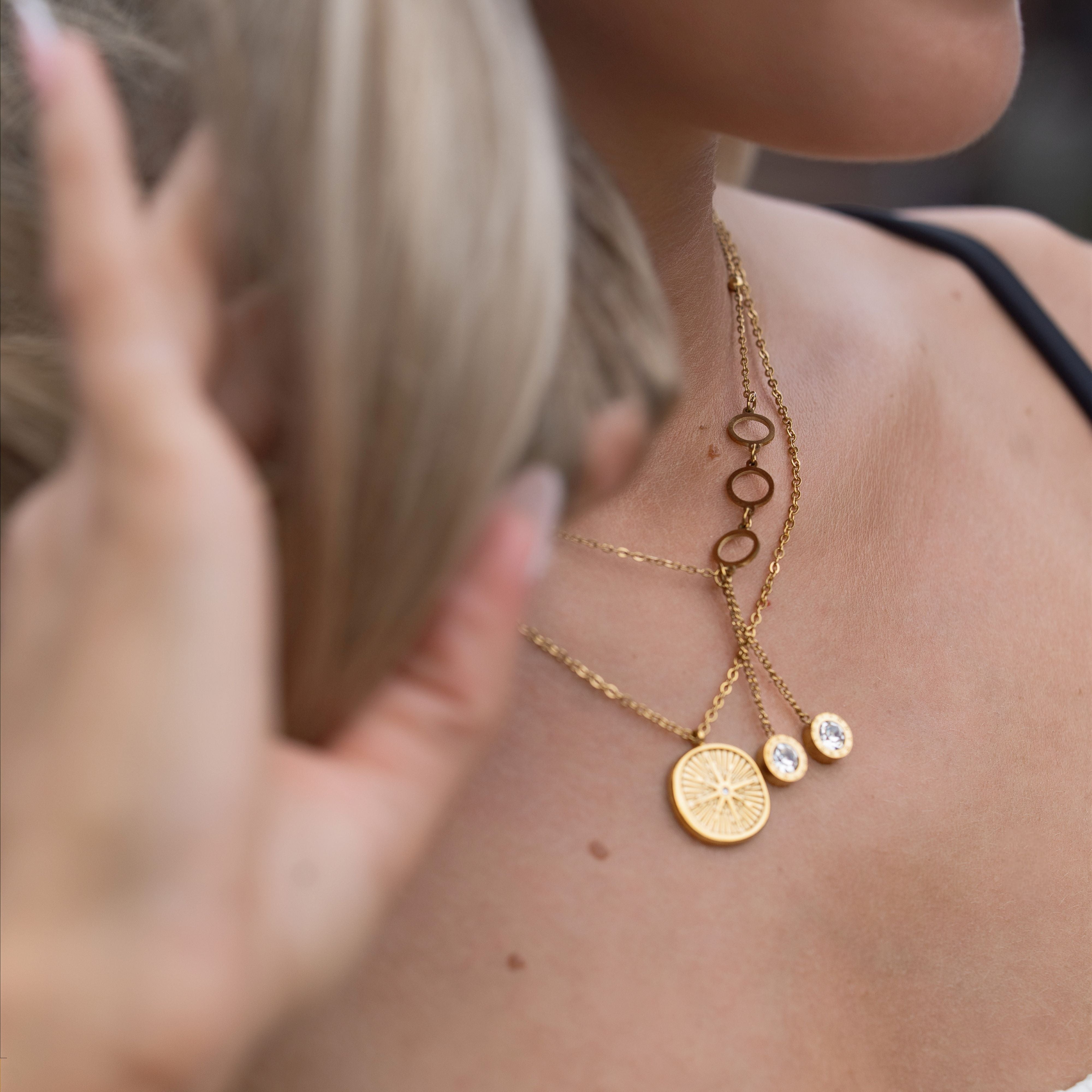 coastal star necklace