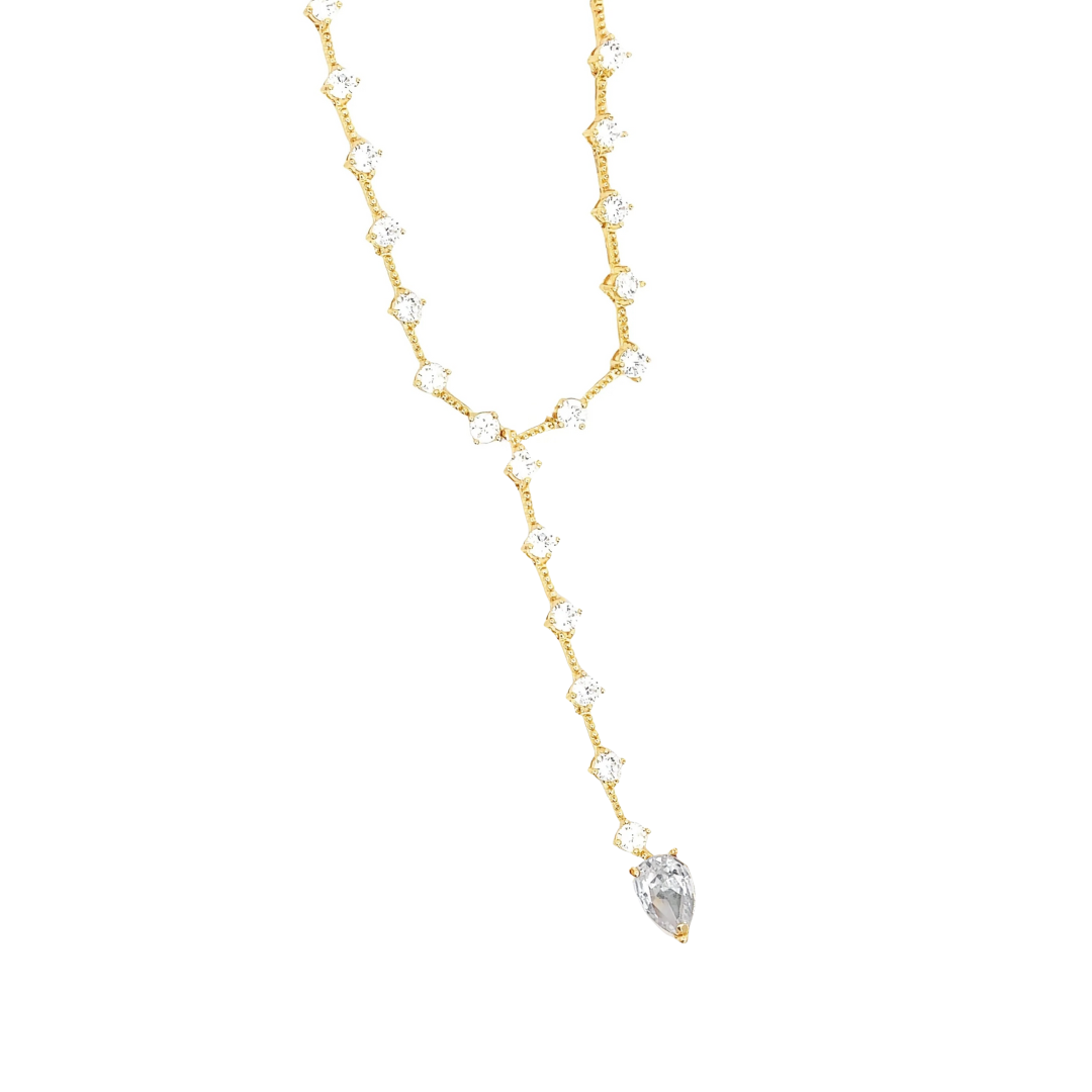radiant lariat necklace