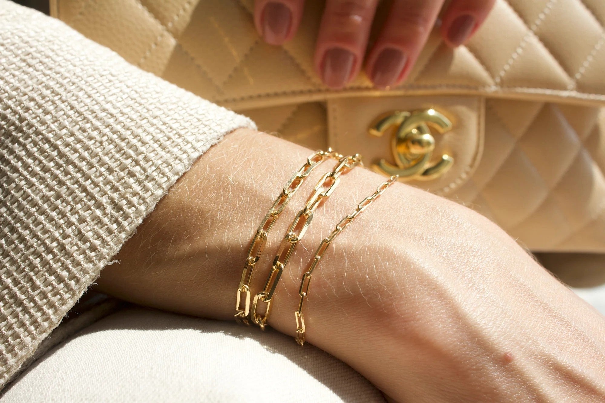 the linked bracelet