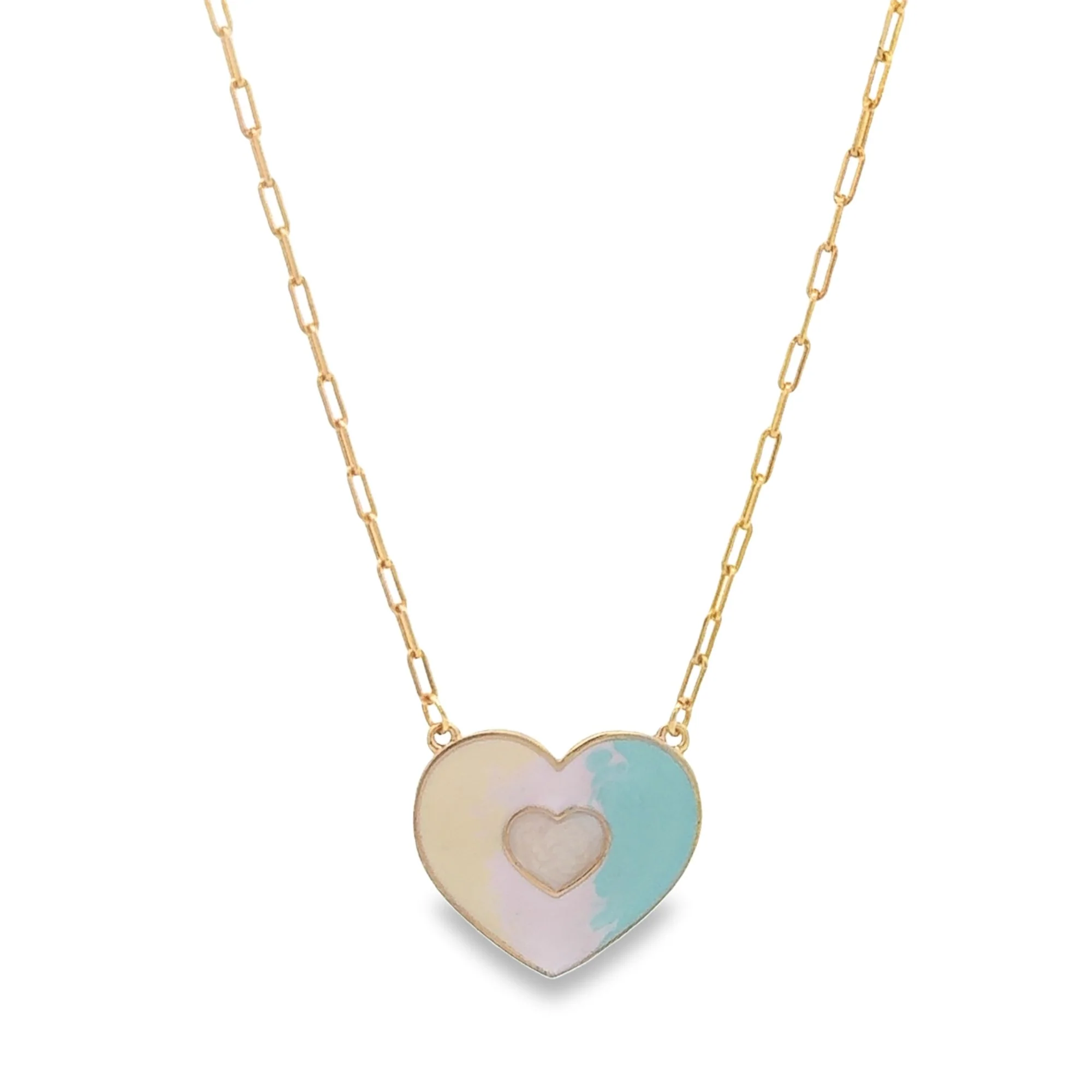 the radiant heart necklace