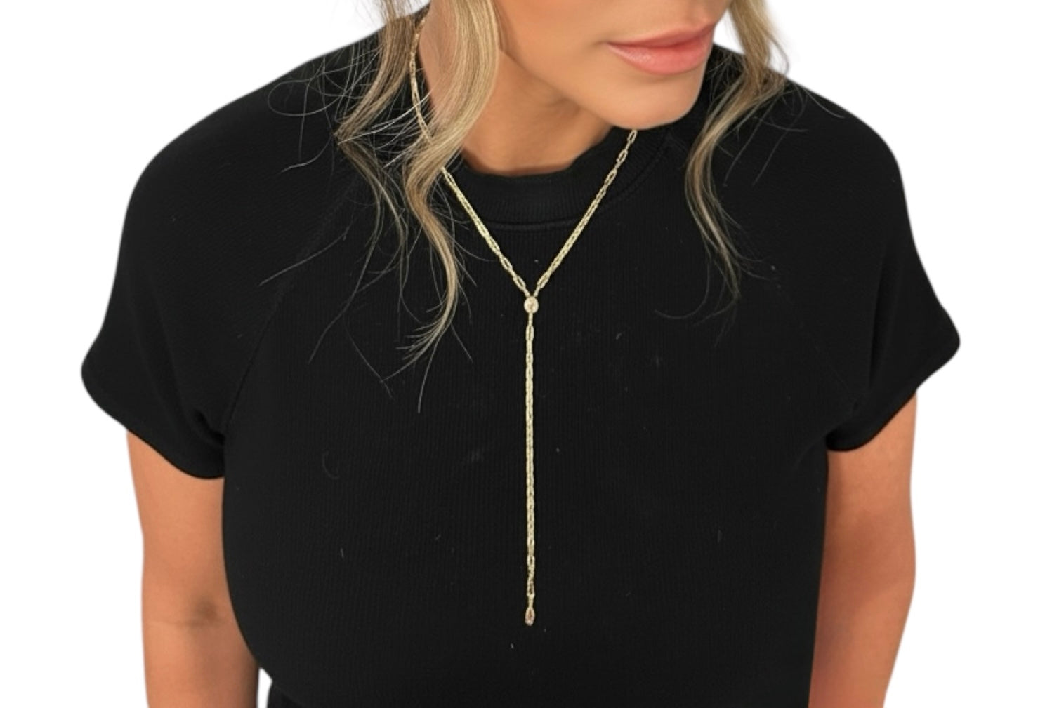 unapologetic lariat necklace
