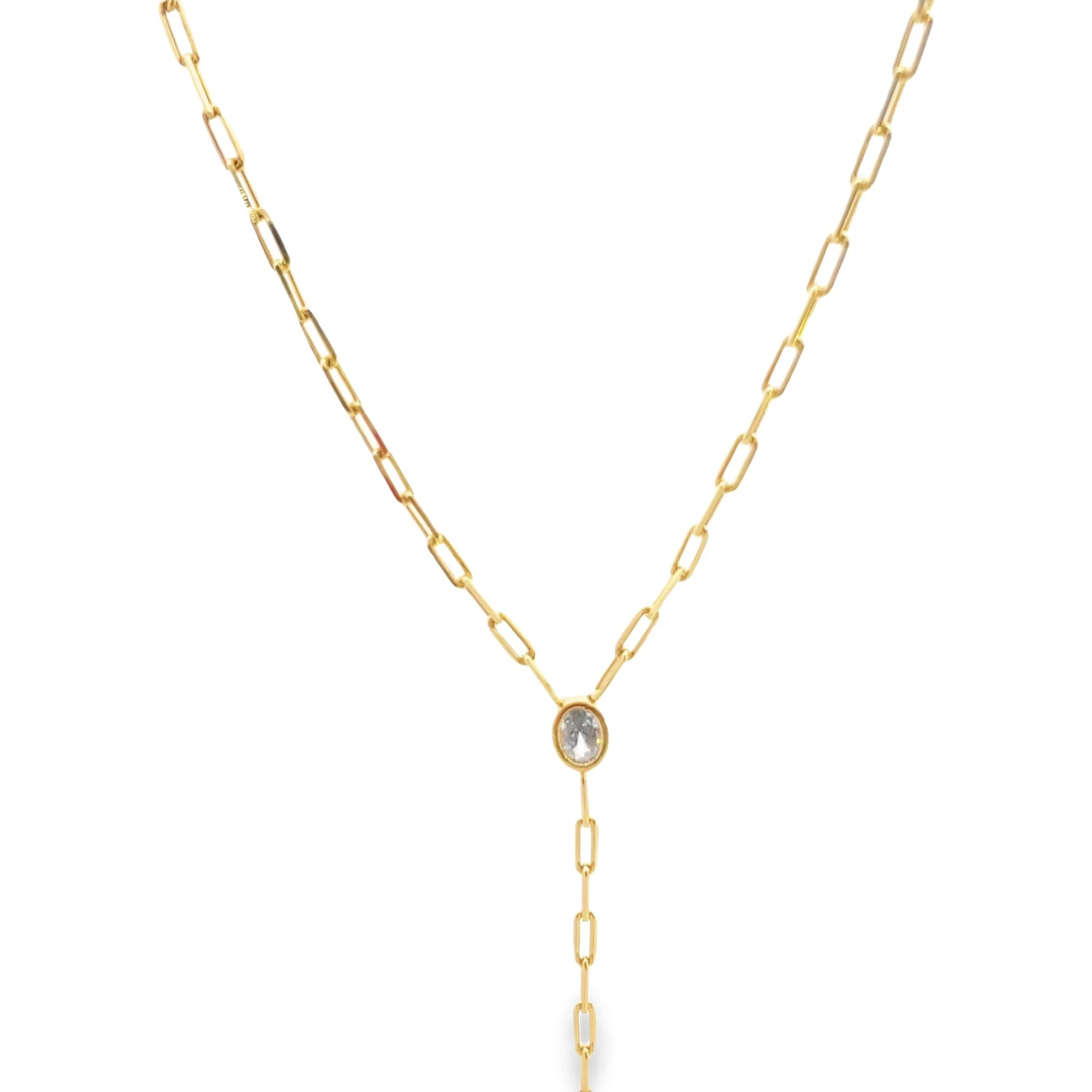 unapologetic lariat necklace
