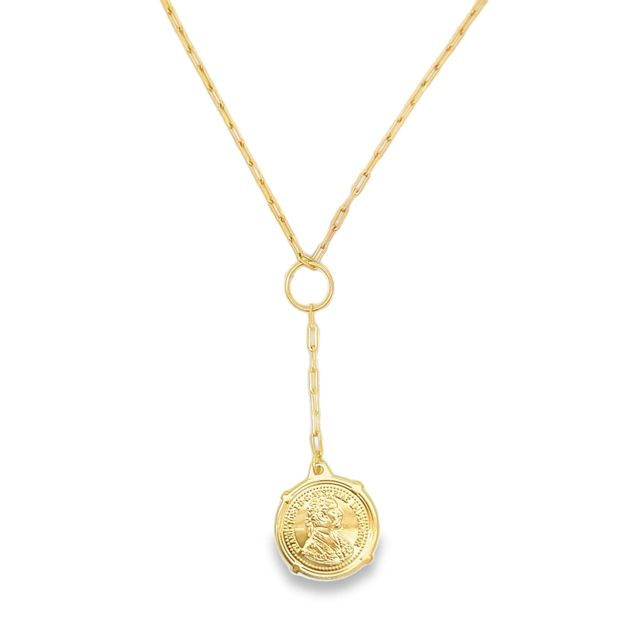 the sovereign coin necklace