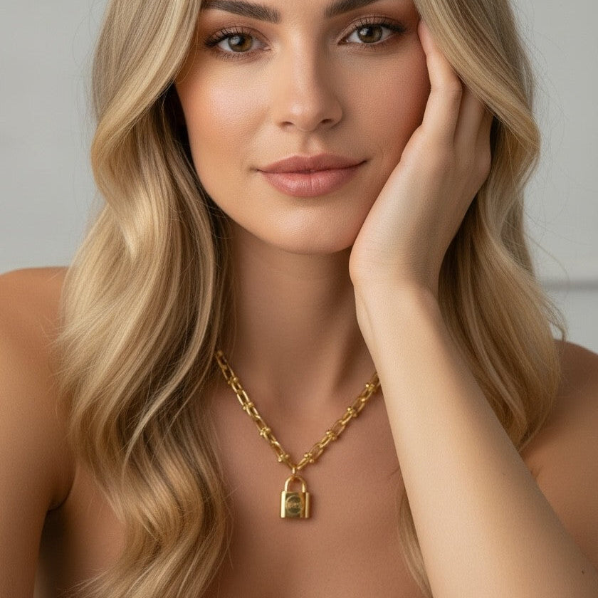 lola lock necklace