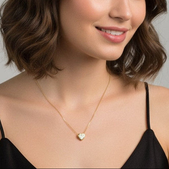 reason heart necklace