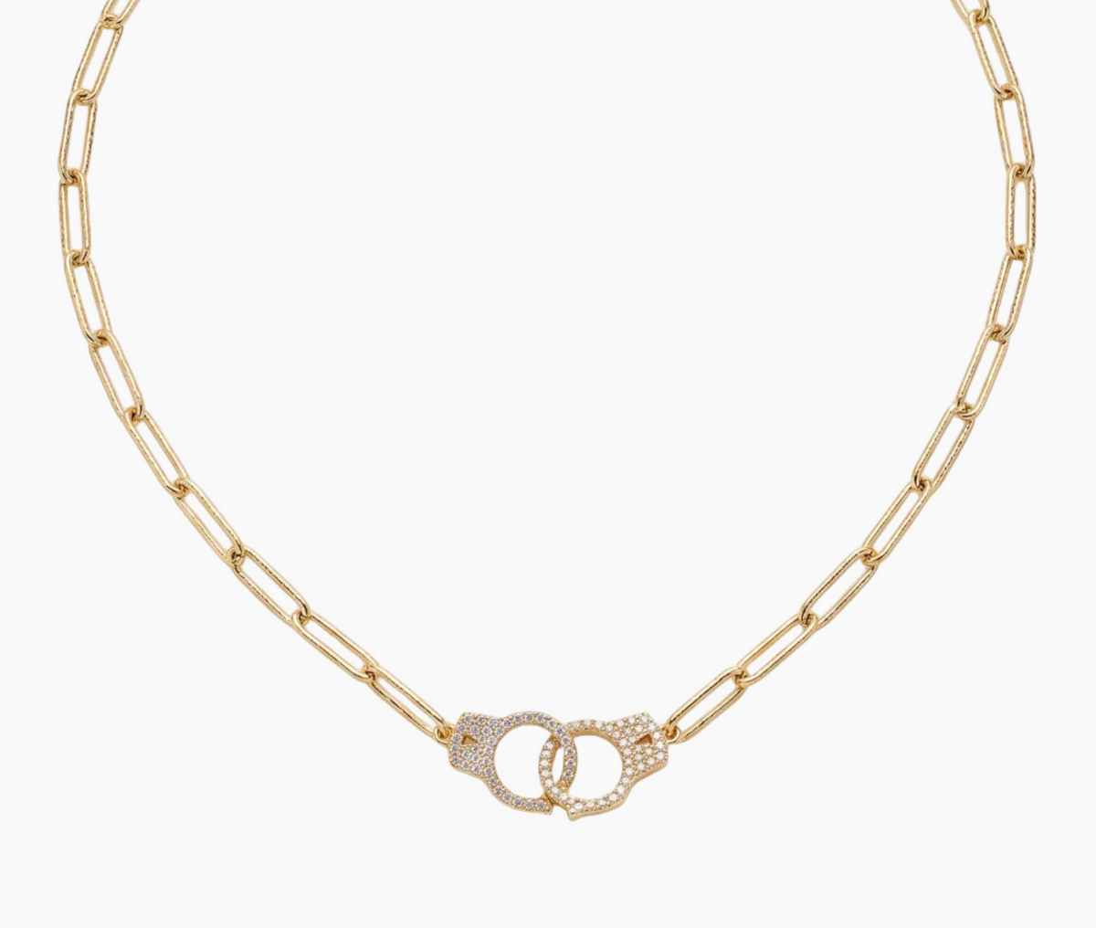 she decides cuff necklace