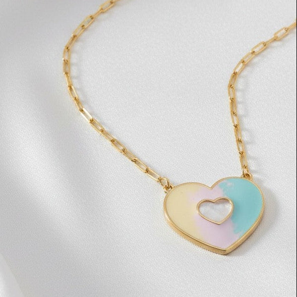 radiant heart necklace