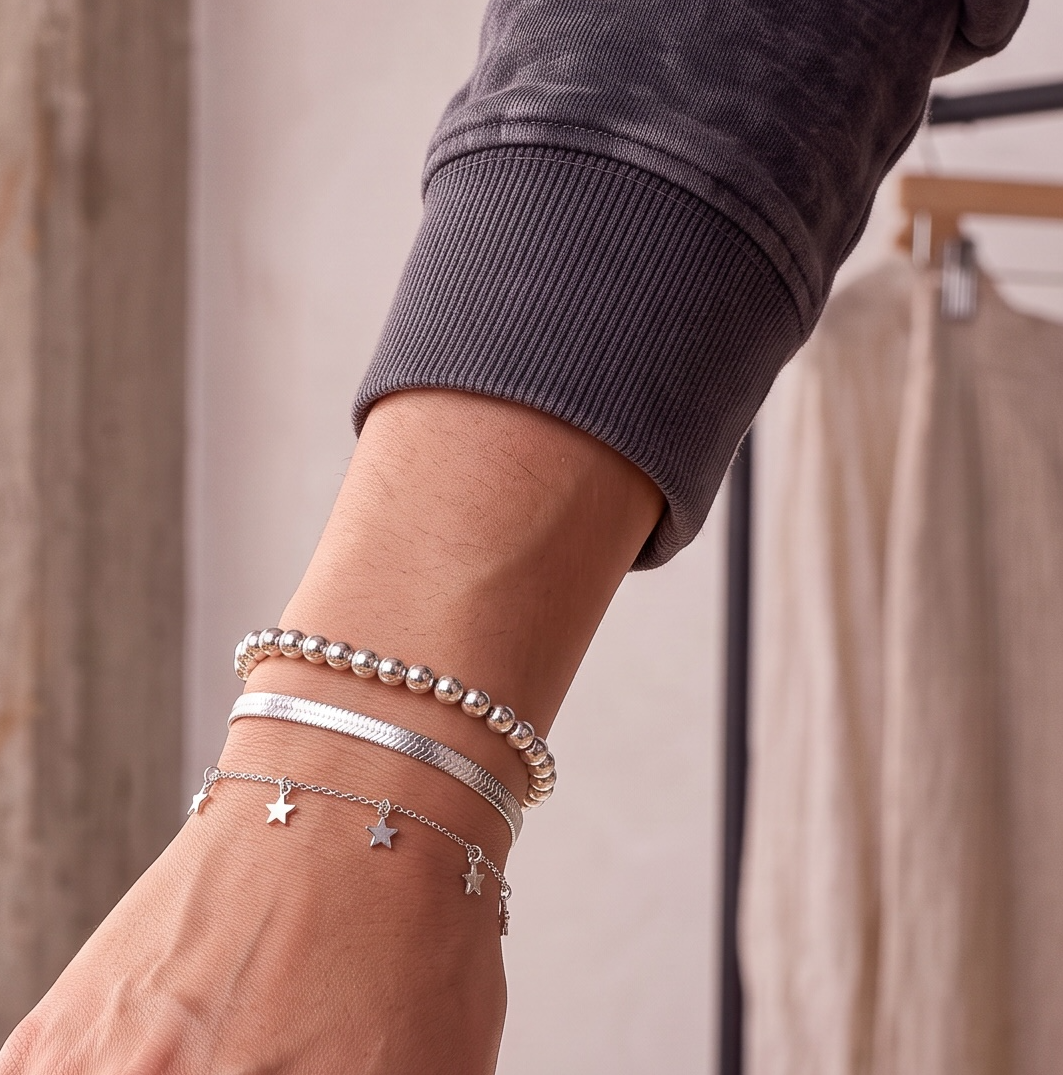 bold herringbone bracelet