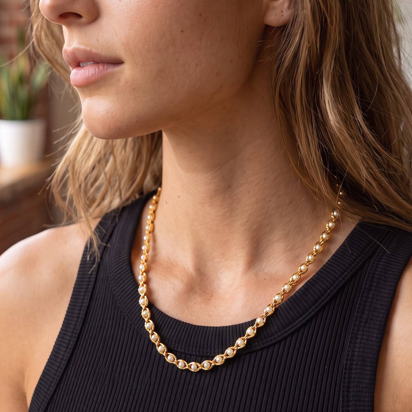 be your reason pearl eye necklace