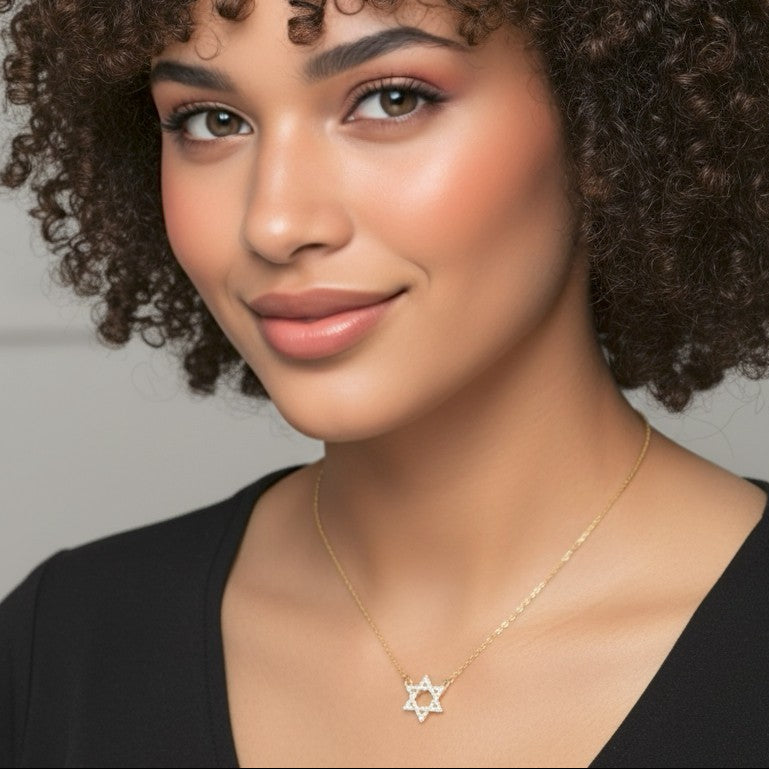 radiant star necklace