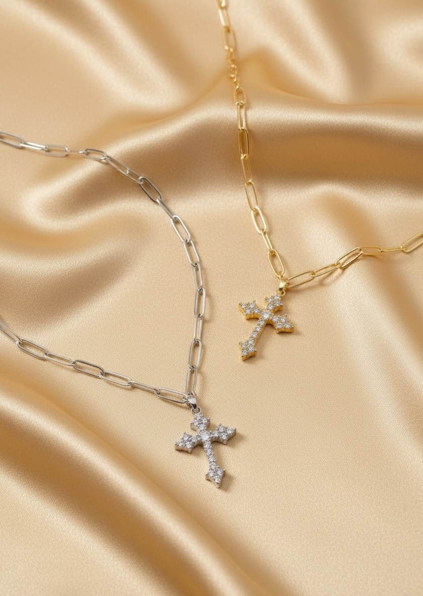 skye cross necklace