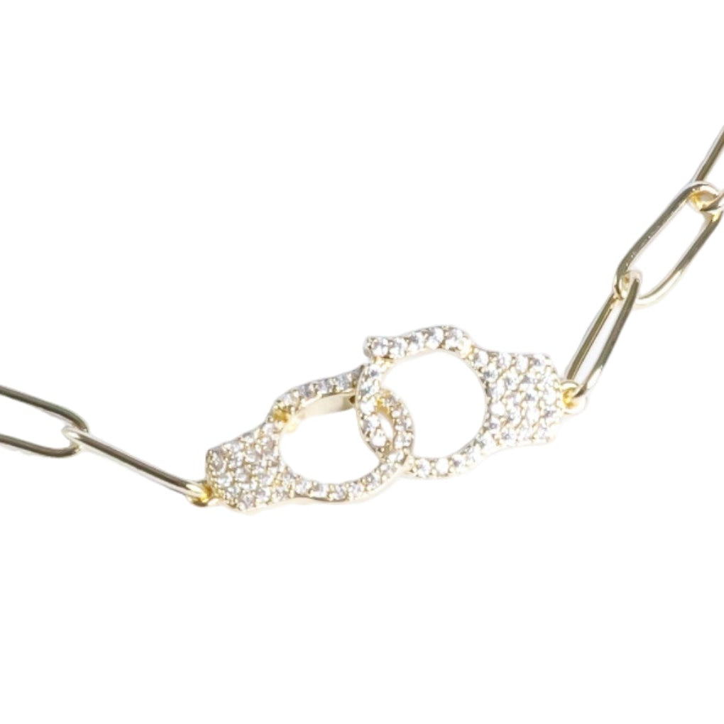 she decides cuff necklace